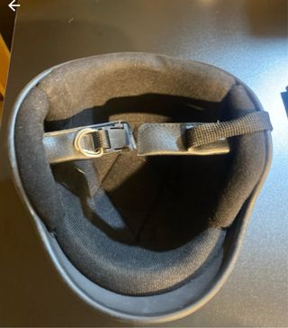 Casco softair nero taglia XL usato 1/2 volte