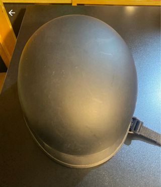 Casco softair nero taglia XL usato 1/2 volte