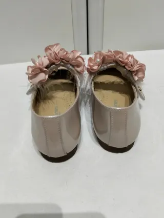 Ballerine bambina cerimonia rosa 30