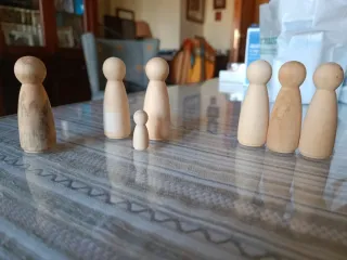 Figuras Belén Madera