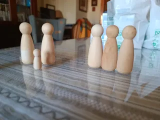 Figuras Belén Madera