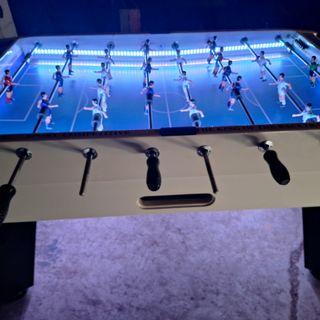 Futbolín con luces LED