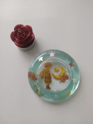 Portacandele fatto a mano Il Piccolo Principe