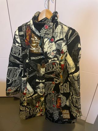 Abrigo Desigual estampado