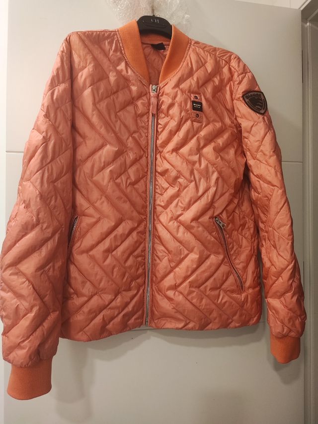 Plumífero Blauer Mujer Original Naranja