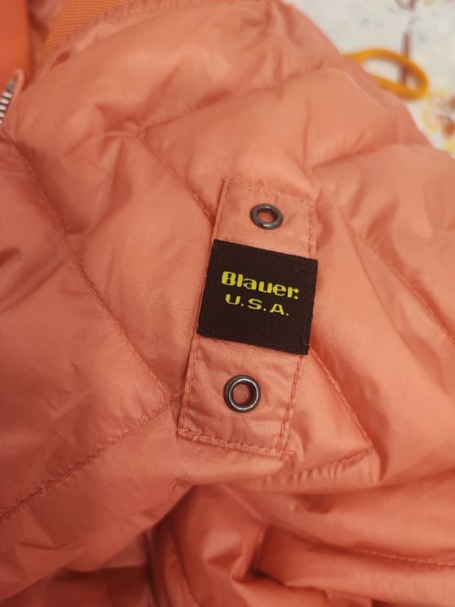 Plumífero Blauer Mujer Original Naranja