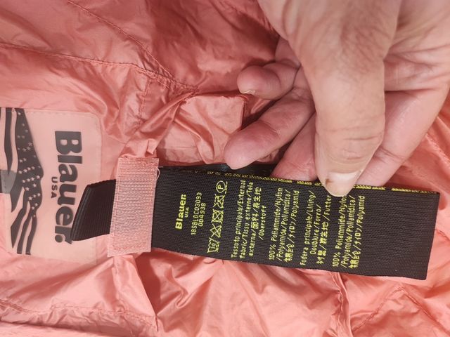 Plumífero Blauer Mujer Original Naranja