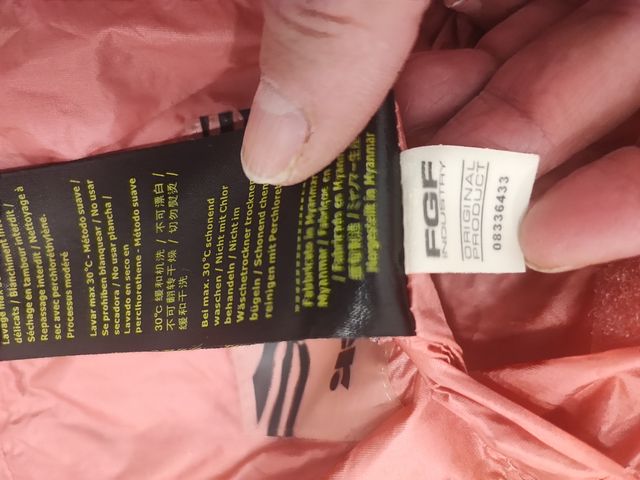 Plumífero Blauer Mujer Original Naranja