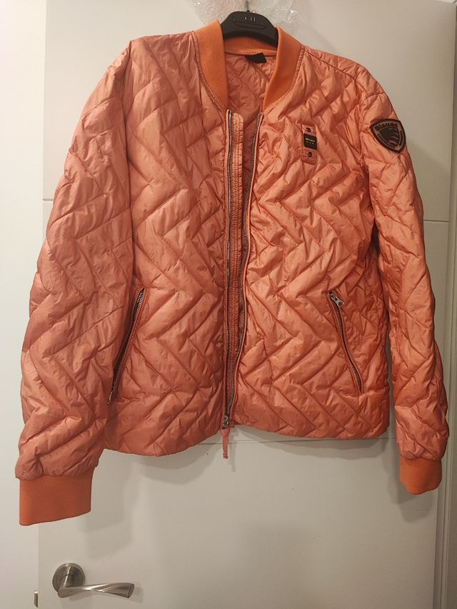 Plumífero Blauer Mujer Original Naranja