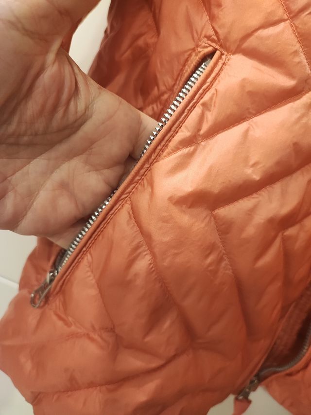 Plumífero Blauer Mujer Original Naranja