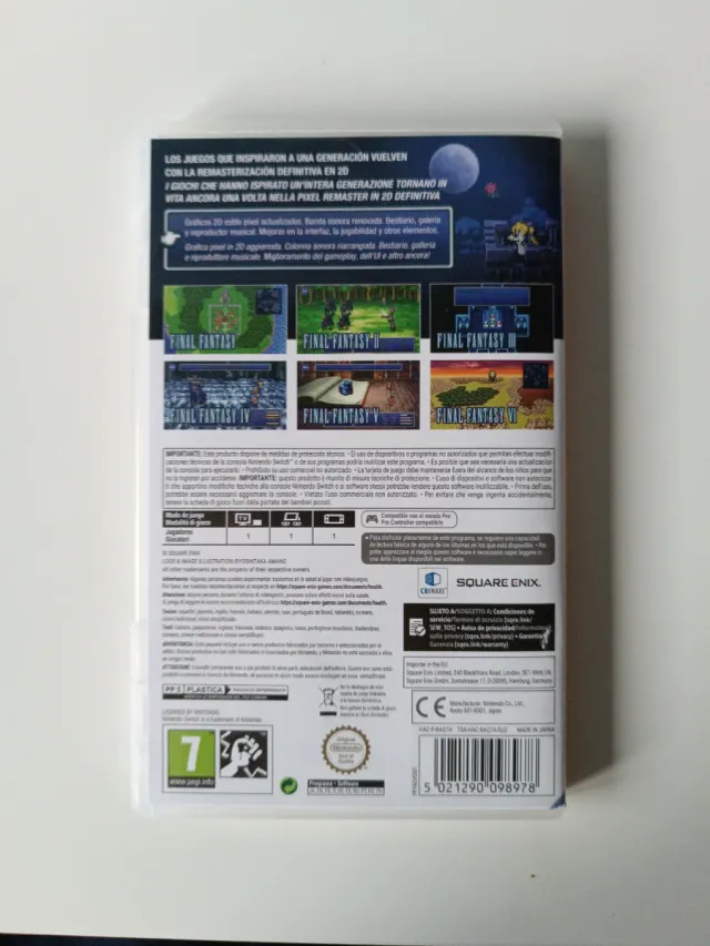 Final Fantasy I-VI Collection Anniversary Edition