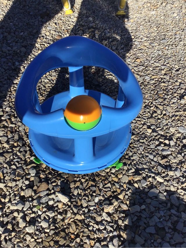 Seggiolino bagnetto blu