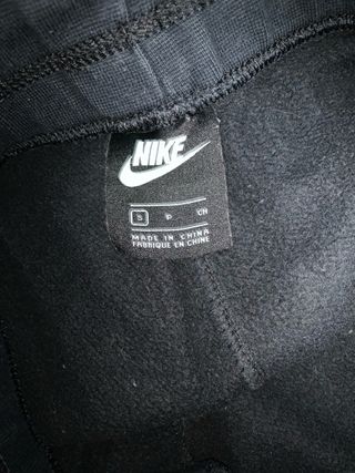 Pantalón Nike Chándal Negro Dorado