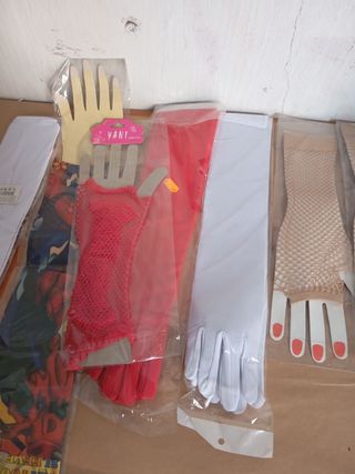 Lote de guantes largos