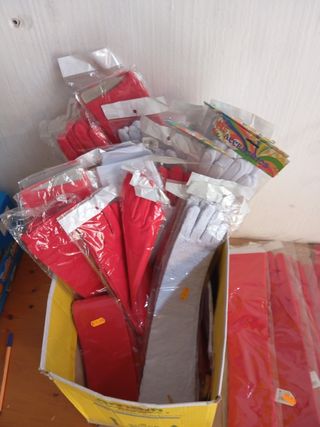 Lote de guantes largos