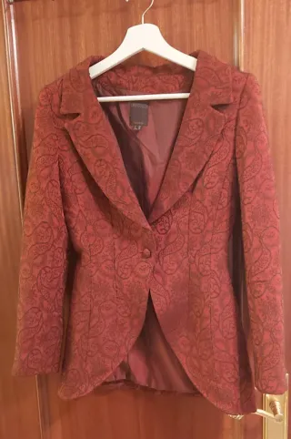 Blazer / chaqueta elegante tela adamascada