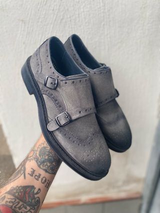 Scarpe uomo Cafènoir grigie n. 40