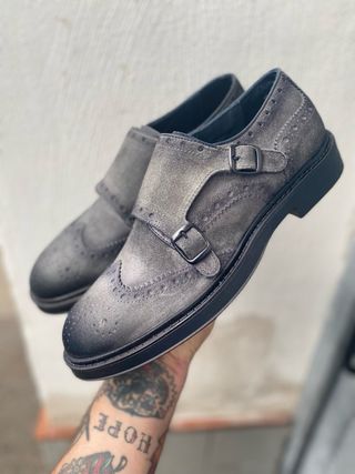 Scarpe uomo Cafènoir grigie n. 40