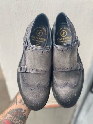 Scarpe uomo Cafènoir grigie n. 40