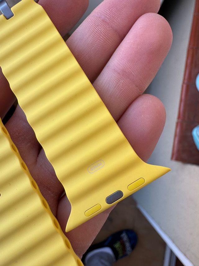 Correa Apple Watch Ultra Amarilla