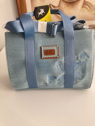 Bolso Lois Denim Bordado