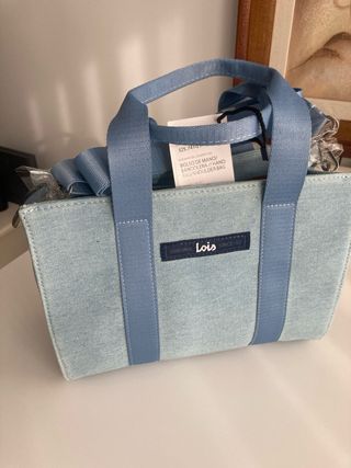 Bolso Lois Denim Bordado