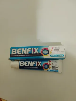 Crema Adhesiva Dental Benfix Sin Sabor