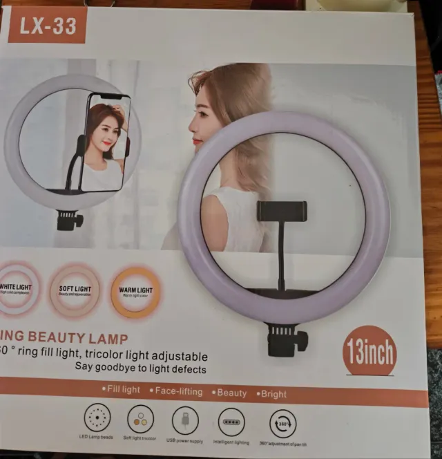 LX-33 Aro de Luz LED 13 pulgadas