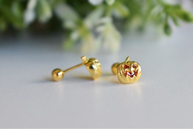 Pendientes Calabaza