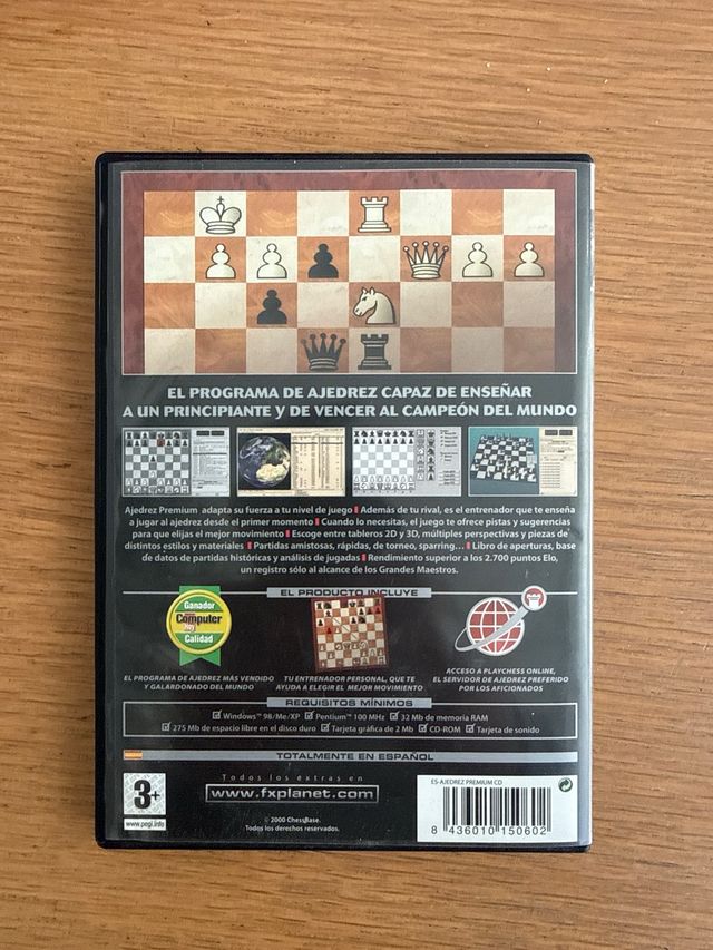 Ajedrez Premium PC CD-ROM Fritz
