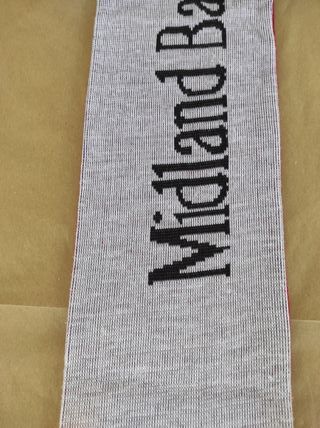 Sciarpa scarf vintage calcio Manchester united