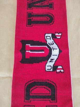 Sciarpa scarf vintage calcio Manchester united