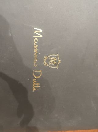 Botas de Piel Marrones Massimo Dutti