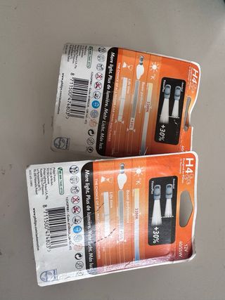 Lampadine Philips H4 Vision +30% (2 pezzi)