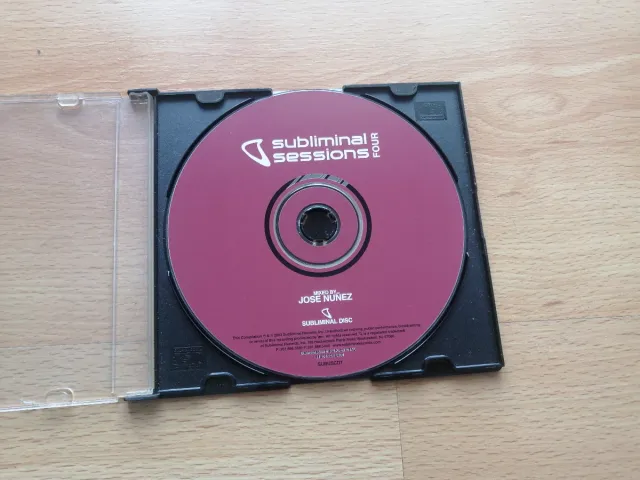 CD Subliminal Sessions Four - Jose Nuñez