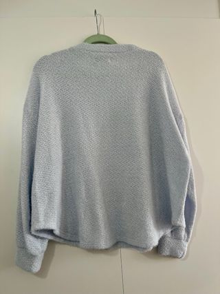 Jersey Hollister Azul Claro Talla XL Suave