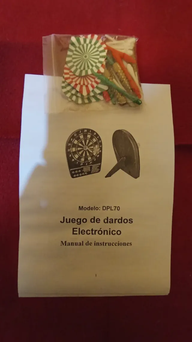 Juego Dardos Electrónico Pequeño