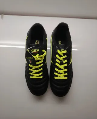Scarpe calcetto indoor Legea nero/giallo