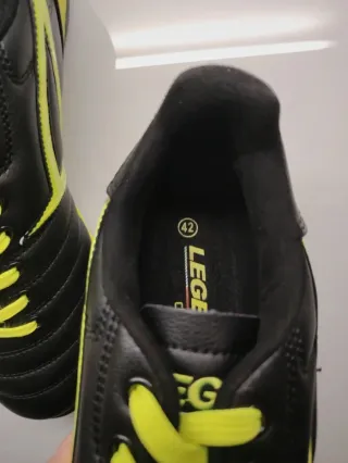 Scarpe calcetto indoor Legea nero/giallo