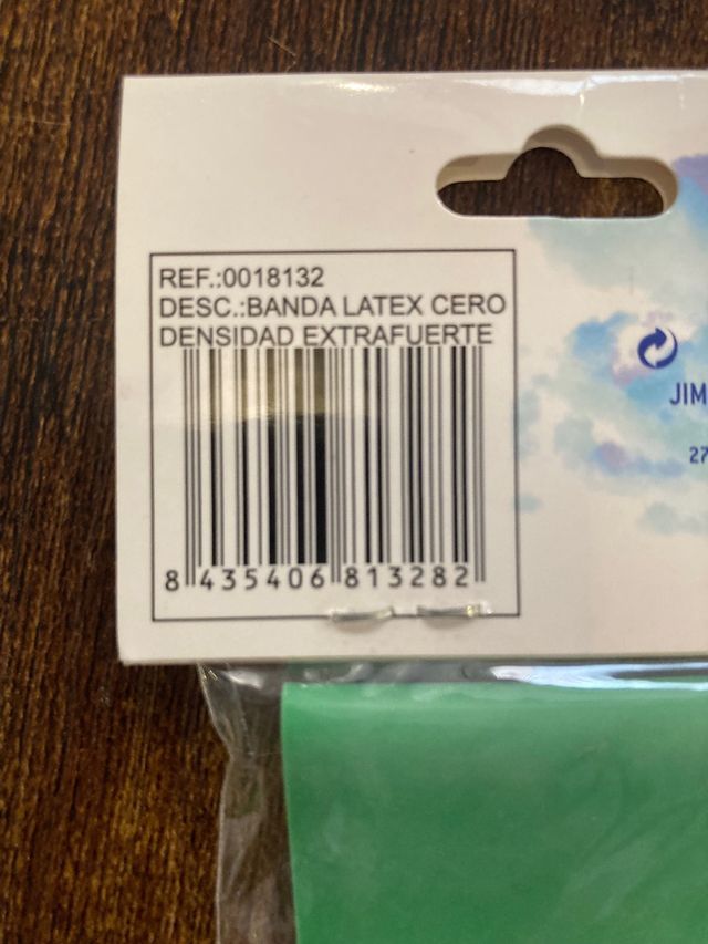 3 Bandas de látex Softee (diferente nivel)