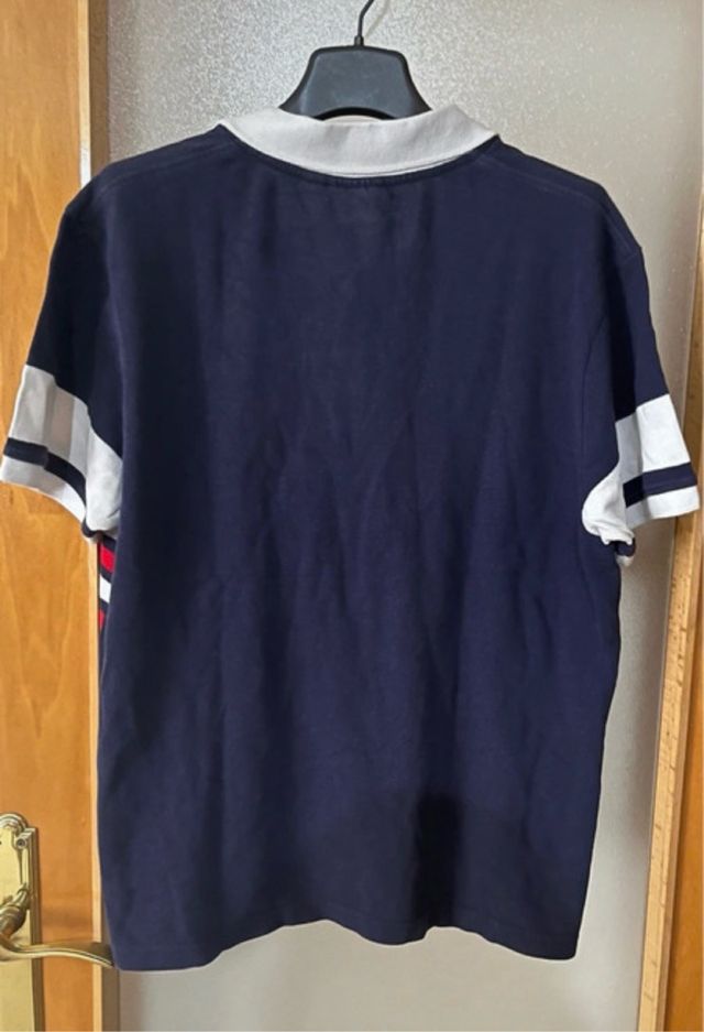 Polo Fila Azul Blanco y Rojo