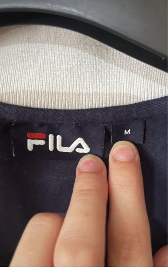 Polo Fila Azul Blanco y Rojo