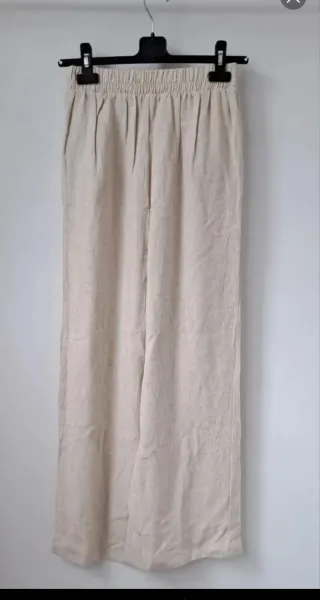 Pantalón Palazzo Beige