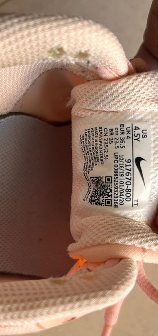 Zapatillas deportivas Nike rosas