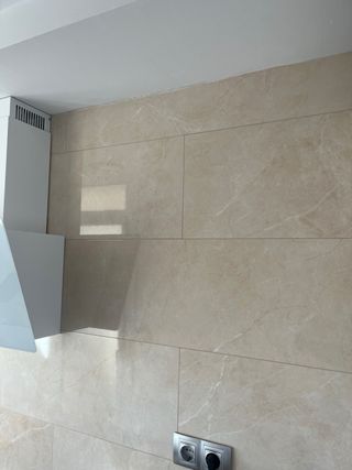 2 cajas y media de Azulejos de pared color crema