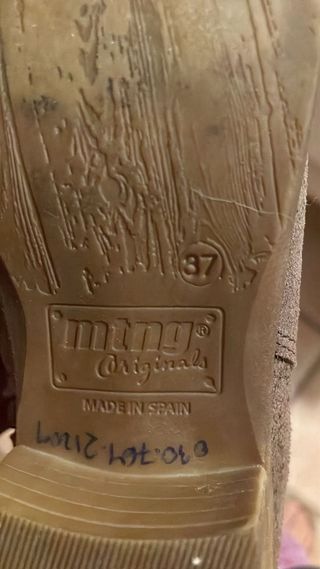 Botas Mustang de polipiel  Talla 37