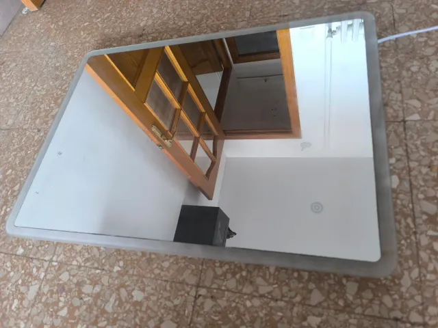 Espejo Baño LED con Botón