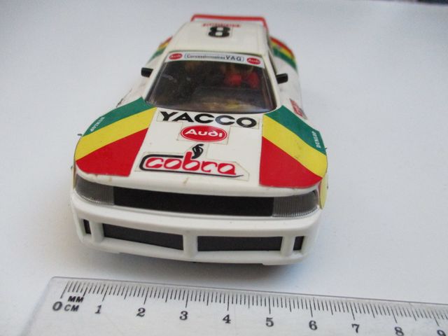 NO ENVÍO - SCALEXTRIC TYCO 1:32 AUDI QUATTRO GTO