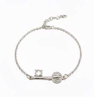 Pulsera San Benito Plata Ley 925