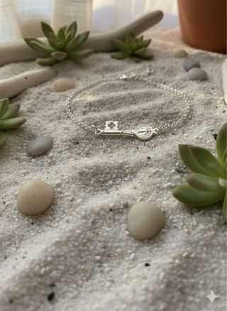 Pulsera San Benito Plata Ley 925